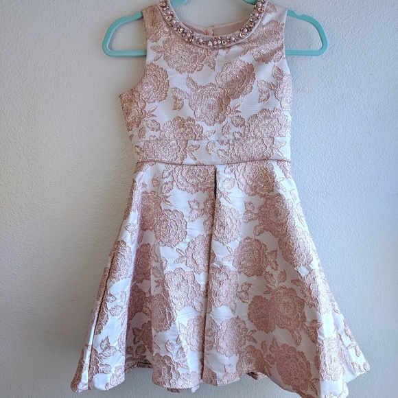 Prom Dress Rose Gold - Picture 1 of 5